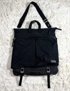美品 masterpieceヘルメットバッグのサムネイル