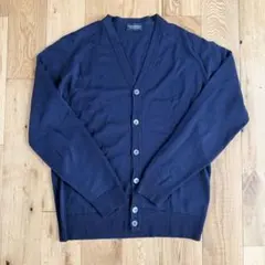 JOHN SMEDLEY カーディガン ネイビー Lサイズのサムネイル