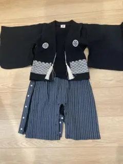 アカチャンホンポ　袴ロンパース 90