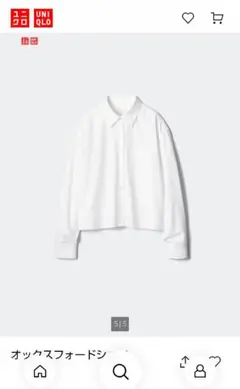 新品未使用 ユニクロ JW ANDERSONコラボオックスフォードシャツ長袖 S