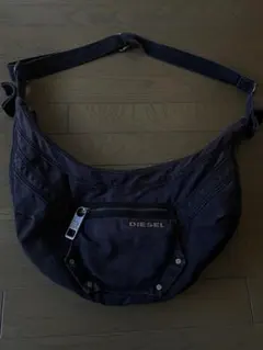 DIESEL Y2K 00's コーティング ワンショルダーバッグ ターンロック