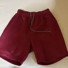 ハーフパンツ ボルドー LLサイズ