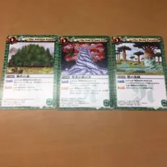 【大幅値下げ・値段交渉可】バトスピ　緑　ネクサス29枚　神代の森　獣の楽園etc