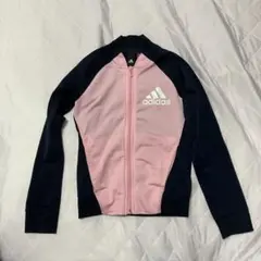 adidas ジャージ 130 ピンク ネイビー