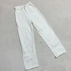 エピミエピミー ＊ 未使用品 フラッシャー付オリジナルストレートデニム (XS)