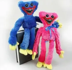 ハギーワギー キシーミシー ぬいぐるみ 2体セット　ピングとブルー　本日発送のサムネイル