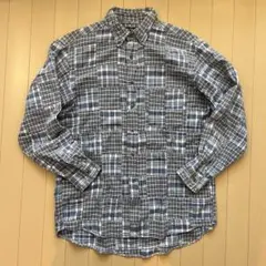 CHAPS チャップス 80s パッチワークシャツ