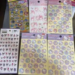 ダイソー サンリオ シール 6枚セット