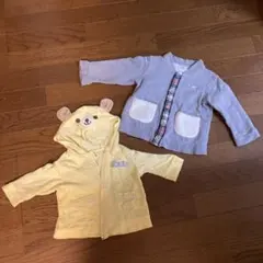 キムラタン　パーカー　カーディガン　2枚セット