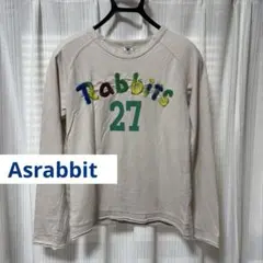 エーズラビット コットン 長袖Tシャツ ベージュのサムネイル