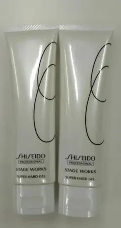 브랜드 뉴 시세이도 스테이지 웍스 슈퍼 하드 젤 120g, 2개 세트
