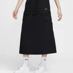 ナイキ　ウィメンズ ミッドライズ ウーブン カーゴ ミディ スカート　3way