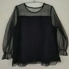【新品】❀チュールレース*ブラウス❀