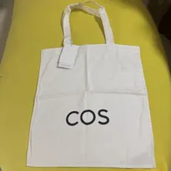 ⁠COS コス トートバッグ エコバッグ キャンバス ホワイトのサムネイル