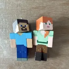 Minecraft スティーブ アレックス フィギュア