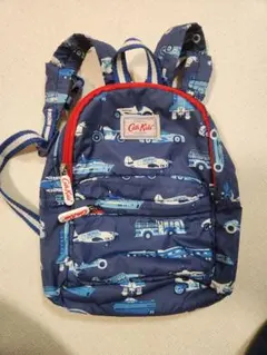 キャスキッドソン　飛行機と車のプリントリュック