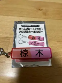 オリックスバファローズ　椋木　パワプロ　アクリルキーホルダー　2025