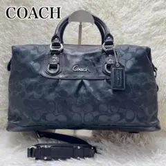 COACH 15440 ハンドバッグ 2way シグネチャー ナイロン y2k