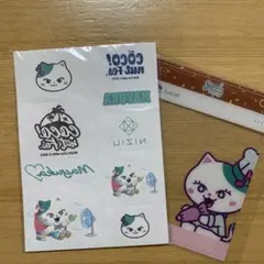 NIZIU マユカ　coconutタトゥーシール　NIZOO cafe