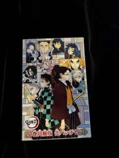 鬼滅の刃 22巻同梱版 缶バッジセット