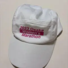 2023 Osaka Women's Marathon キャップ ホワイト