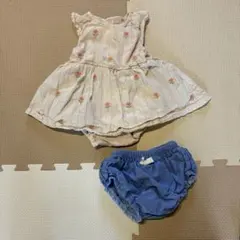 プティマイン ロンパース ブルマ 80