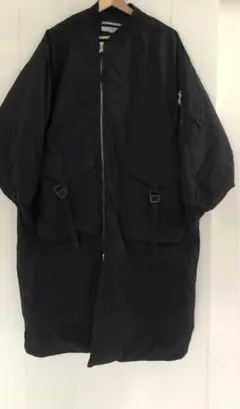 F/CE. GARMENT DYE DOWN MA1 LONG COAT
