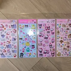 キティ　マイメロディ　クロミ　シナモロール　ハンギョドン　ポムポムプリンサンリオ