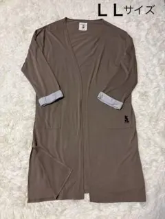 ディズニー　ミッキーマウス　ロングカーディガン　ＬＬ