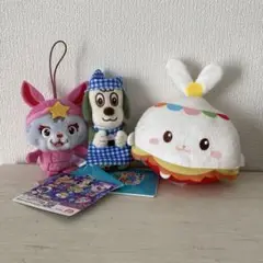 NHKいないいないばぁっ！ワンワン＆まぁる　ニャンちゅうズ　マスコット３点セット