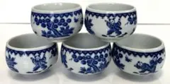 昭和レトロ 湯呑み 5客セット