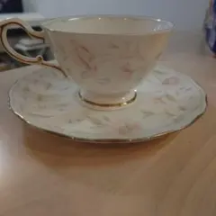 ナルミ 花柄 カップ・ソーサーセット