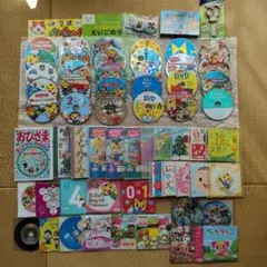 こどもちゃれんじ　しまじろう他DVD62枚セット