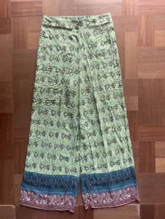 ZARA バティック柄イージーパンツ