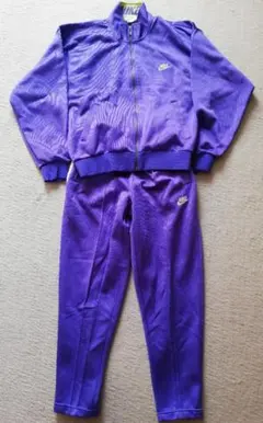 ナイキ セットアップ 銀タグ トラックジャケット パンツ　刺繍ロゴ M