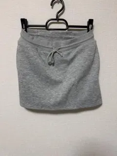 GRL グレー スウェットミニスカート