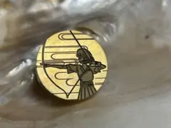 真鍮製 弓を引く少女デザイン シーリングスタンプヘッド スタンプ25mm