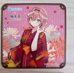 ホロライブ×極楽湯 コースター 鷹嶺ルイ