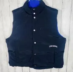STUSSY ステューシー 22AW リバーシブル ダウン ワークギアベスト M