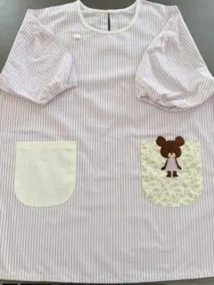 新品　くまのがっこう保育士エプロンスモック・チュニックのサムネイル