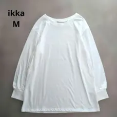 ikka 長袖 カットソー M Tシャツ リブのサムネイル