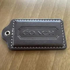 COACH キーホルダー チャーム ダークブラウン