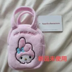 【新品未使用】サンリオ ☆ ぬいぐるみ ミニコロバッグ マイメロディ