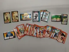 ドラゴンボールカード　孫悟空、孫悟飯等キラカード、ノーマルカード約30枚セット