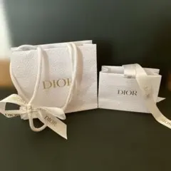 Dior ホワイトショップ袋セット