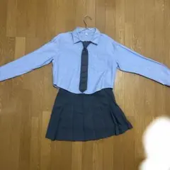 GU 制服風コーデ3点セット ネクタイ付