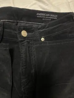 AMERICAN HOLIC ブラック スキニーパンツ