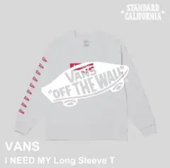 M VANS ヴァンズ ロングスリーブT スタカリ ロンT バンズ Tシャツ