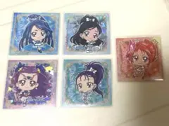 プリキュア ウエハース シール キュアホワイト ミルキィローズ キュアアクア..