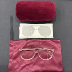 グッチ GUCCI GG0872S 001 サングラス　ゴールド　ピンク グッチ GUCCI GG0872S 001 サングラス ゴールド ピンク - メルカリ